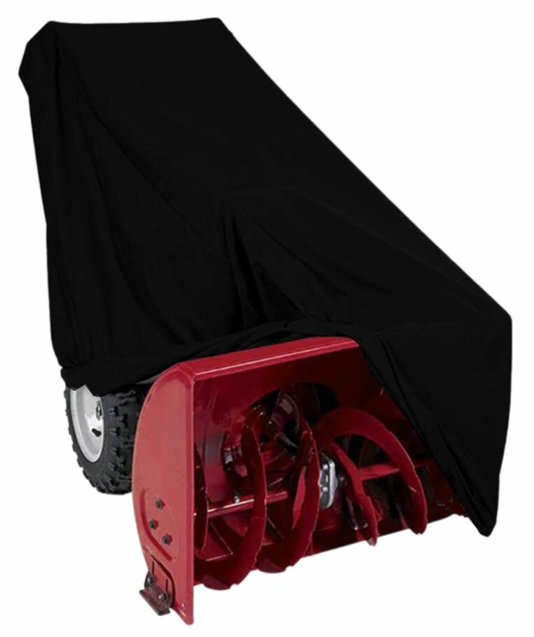 Чехол на снегоуборщик, 122х78х115, Оксфорд 240, черный — фото 1