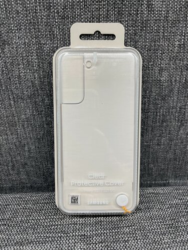 Изображение товара Чехол-накладка Clear Protective Cover для смартфонов SAMSUNG Galaxy S21 / S21 5G, EF-GG991CWEGRU, прозрачный