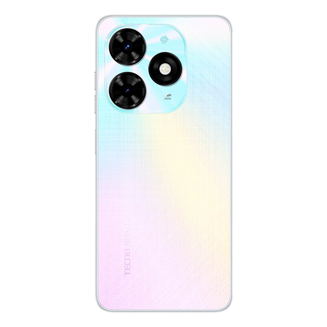 Смартфон TECNO Spark 20C 4/128 ГБ, White — фото 1
