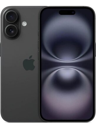 Смартфон Apple iPhone 16 128 ГБ (eSIM + eSIM), черный