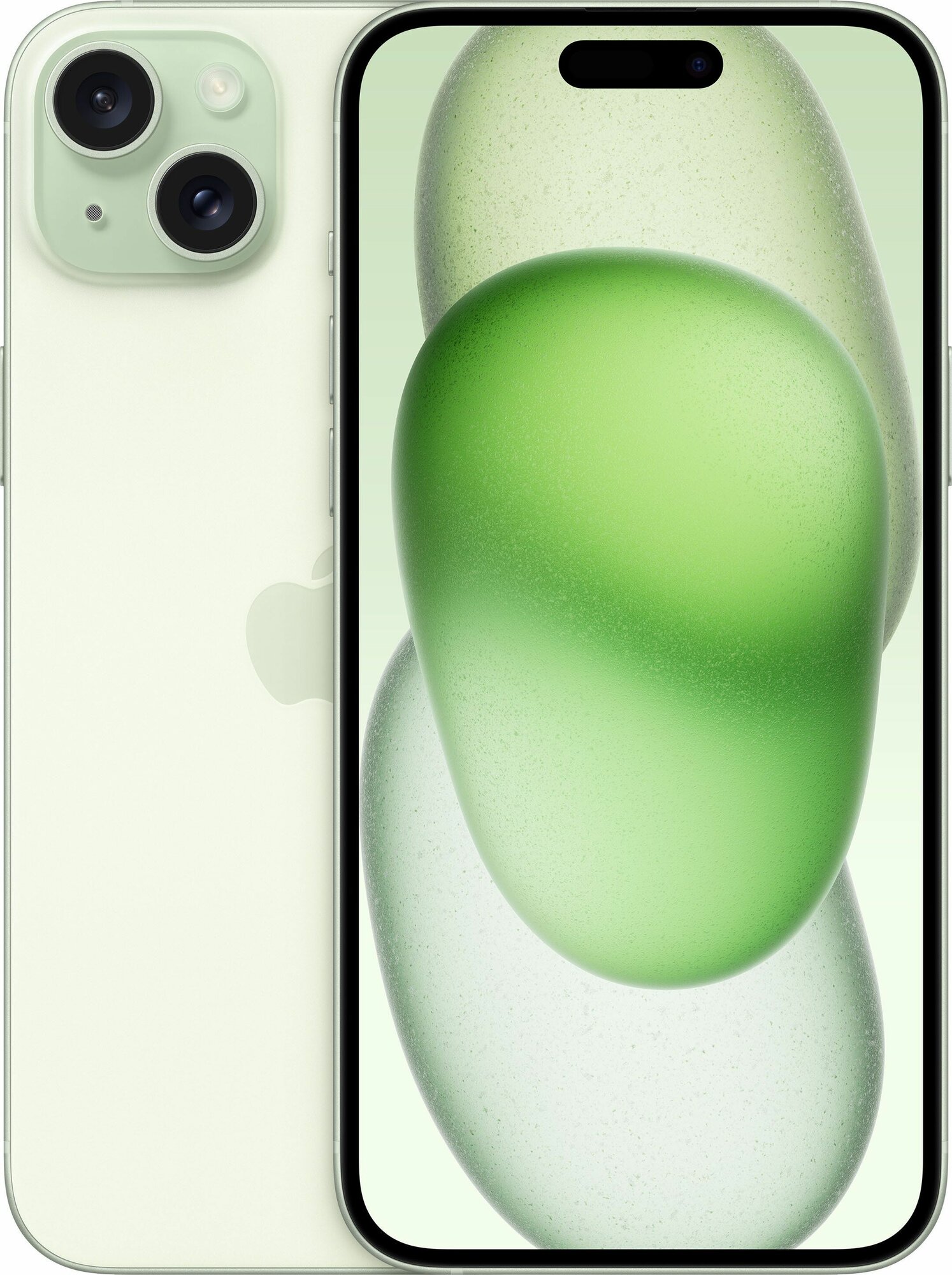 Смартфон Apple iPhone 15 Plus 256 ГБ nano SIM + eSIM, зелeный