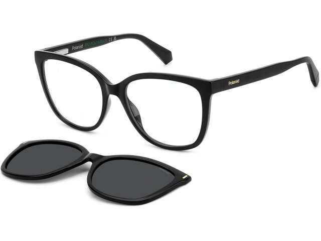 Оправа с солнцезащитным клипоном POLAROID PLD 6229/CS 807 BLACK (PLD-20737580755M9)