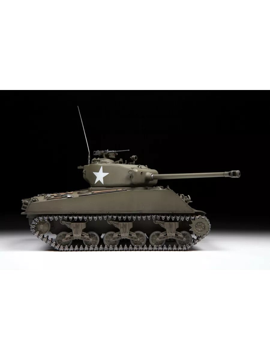 Американский средний танк М4А3W "Шерман"3676П — фото 1