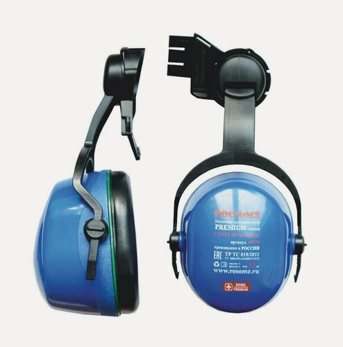 Изображение товара Наушники противошумные для крепления на каску СОМЗ-35 Чемпион (60350)