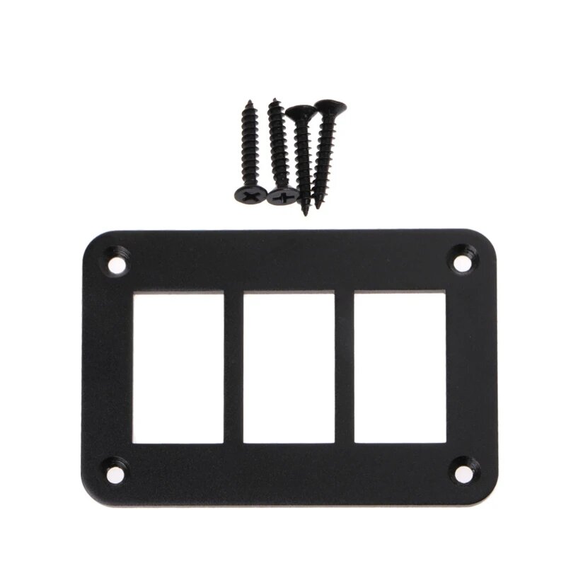 OOTDTY 2/3/4/6 Way алюминиевый кулисный переключатель панель Держатель корпуса для ARB Carling Narva тип лодки автозапчасти переключатели запчасти 3 Way