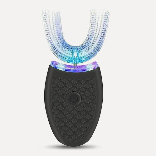Изображение товара Автоматическая зубная щетка U-образной формы для чистки всего рта на 360 Отбеливание зубов без помощи рук Перезаряжаемая IPX7 Водонепроницаемая