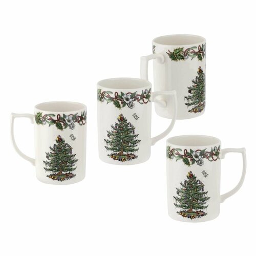 Набор кружек Spode Рождественская ель Эксклюзив 350 мл 4 шт 13356₽