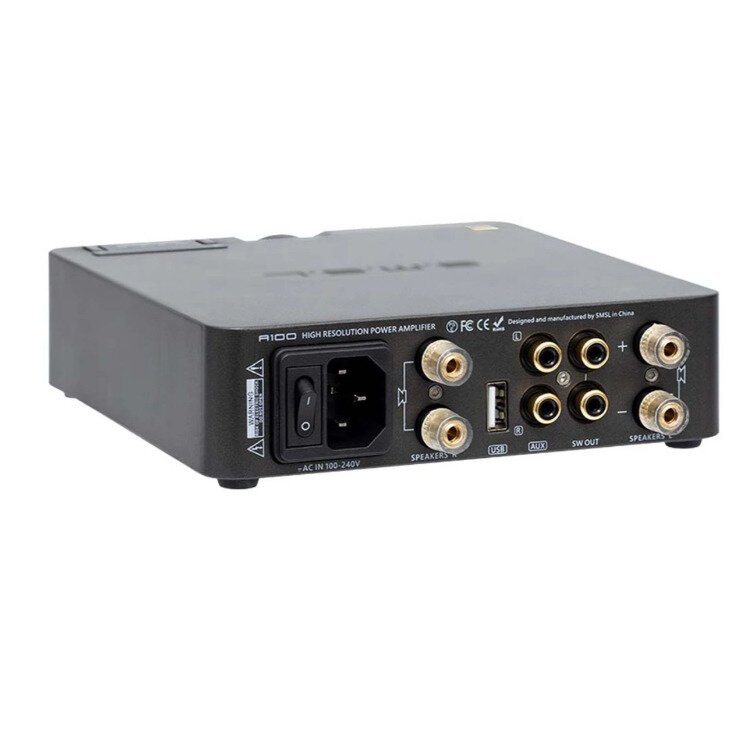 Интегральный усилитель SMSL A100 iron grey — фото 1