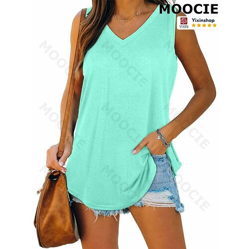 фото Майка спортивная moocie, размер l, светло-зеленый