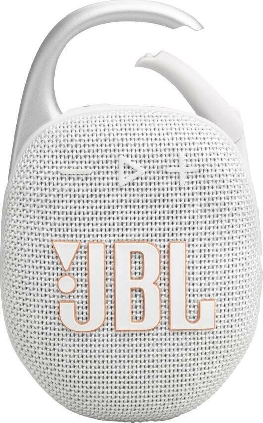 Портативная колонка JBL Clip 5 White — фото 1