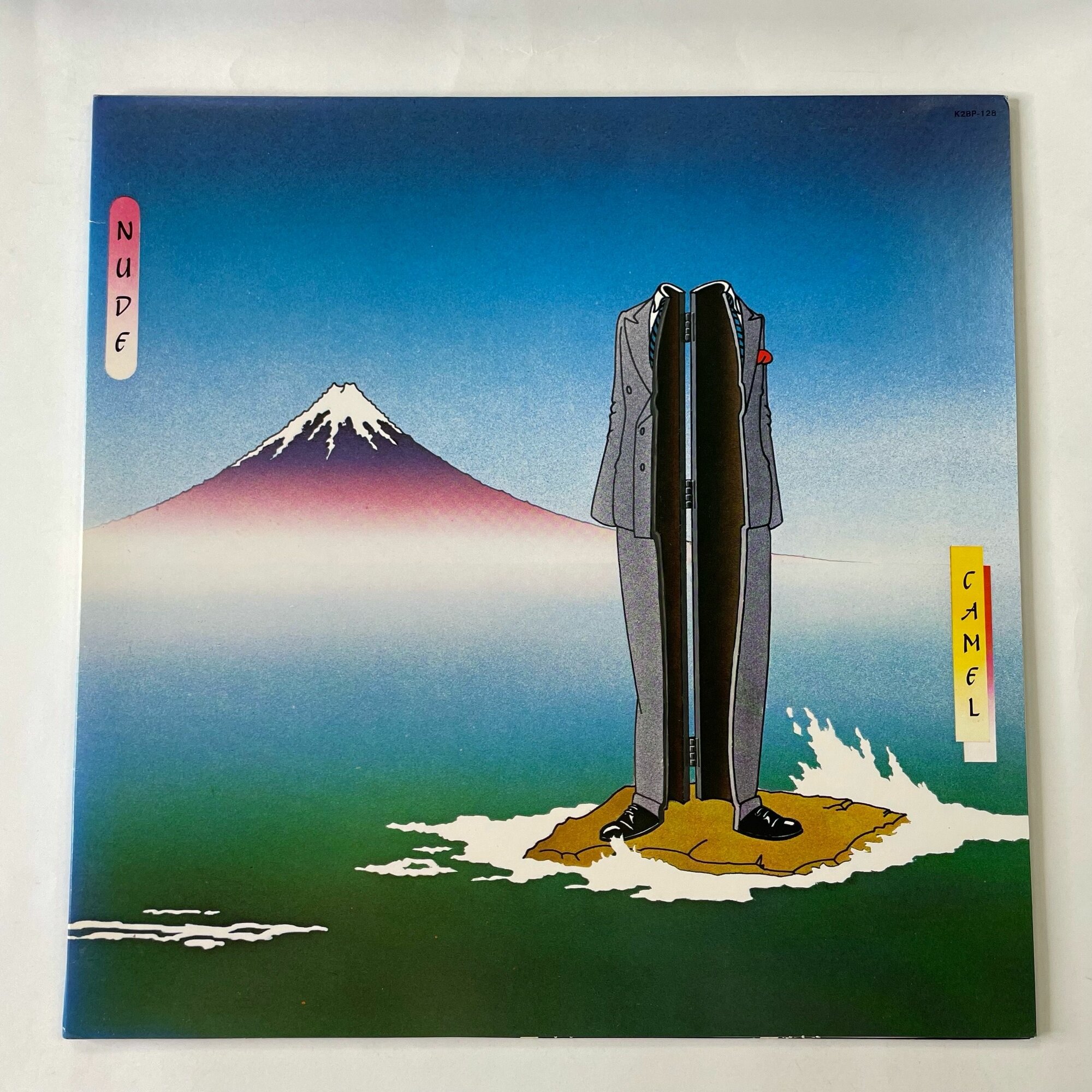 Винтажная виниловая пластинка LP Camel Nude (Япония 1981) (Оби)
