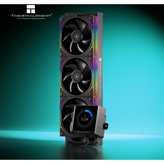 Система жидкостного охлаждения NZXT Kraken Z63 Black 280mm