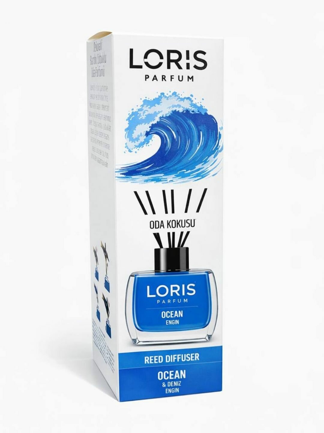 Ароматический диффузор для дома LORIS Parfum Lavender (Лаванда), 120 мл — фото 1