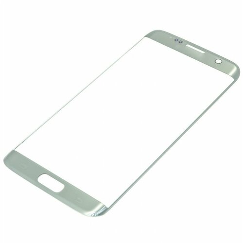 Стекло модуля для Samsung G935 Galaxy S7 Edge, серебро, AA защитное стекло full screen activ clean line 3d для samsung sm g935 galaxy s7 edge gold