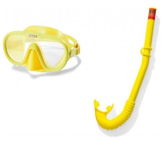 Набор Intex 55642 ADVENTURER SWIM SET для плавания, 8+ (маска с трубкой)
