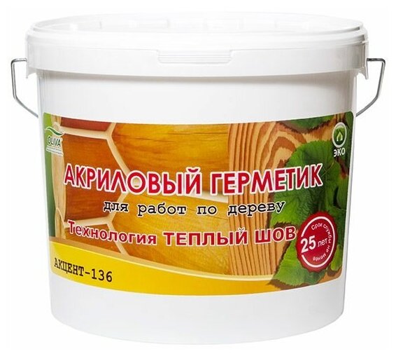 Герметик Акцент-136 Корица 10л (15 кг)