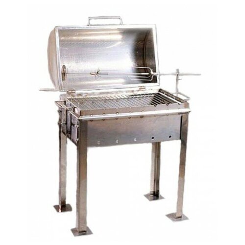 Мангал Ларец с вертелом из нержавейки 500х350х150