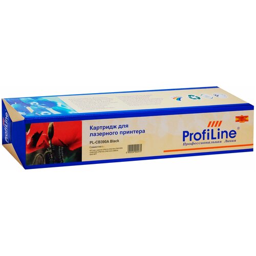 Картридж ProfiLine PL-CB390А-Bk, 19500 стр, черный картридж profiline pl 26401 bk 378 стр черный