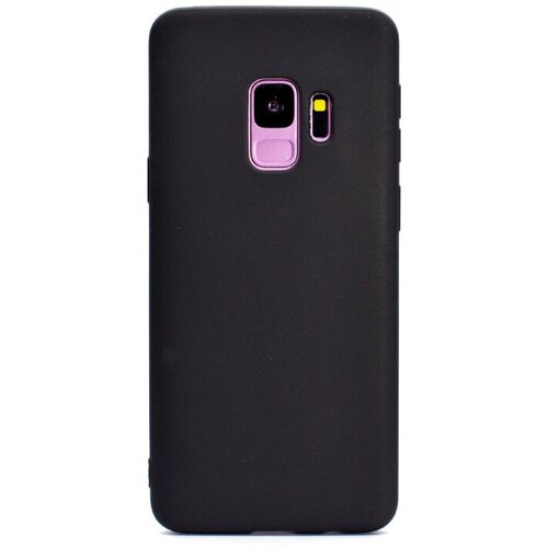 Силиконовый чехол для Samsung Galaxy S9 soft-feeling (Black)