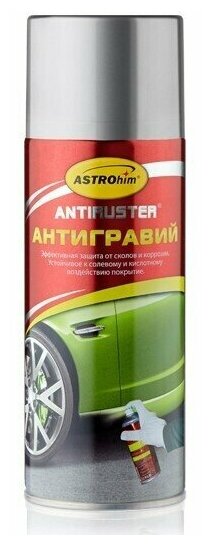 фото Мастика-антиграв. (520 мл) серая "Aстрохим" аэрозоль ASTROhim AC478