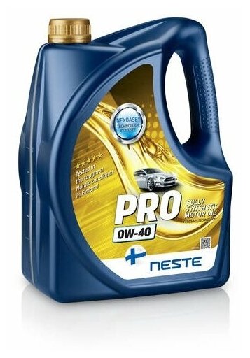 Neste : 116845 Neste Pro 0W40 4 л