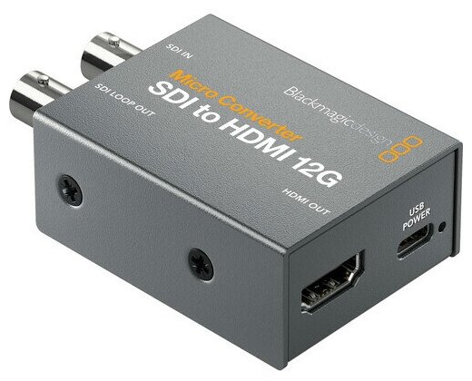 Blackmagic Конвертер Blackmagic Micro Converter SDI to HDMI 12G PSU