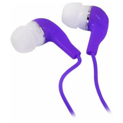 Проводные наушники внутриканальные RockBox HRBX-500 35 Jack фиолетовый 1 шт 14900₽
