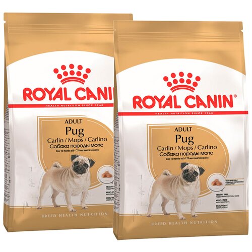 ROYAL CANIN PUG ADULT для взрослых собак мопс (1,5 + 1,5 кг) royal canin pug adult для взрослых собак мопс 1 5 1 5 кг