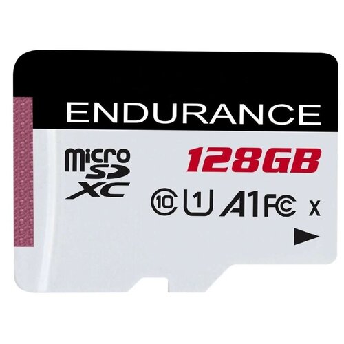 Карта памяти microSDXC Kingston High Endurance, 128 Гб, UHS-I Class10 U1 A1