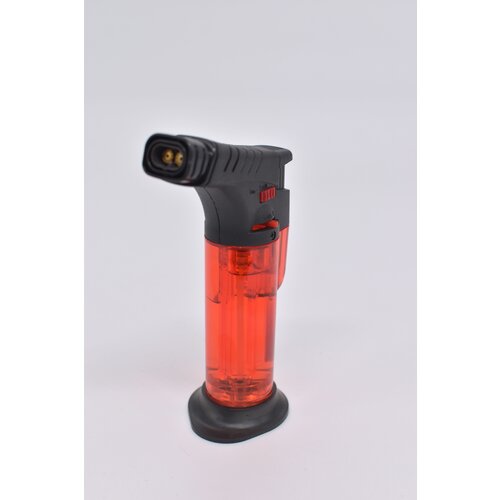 фото Портативная газовая горелка с 2 раструбами jn-24, цвет прозрачный черный без бренда
