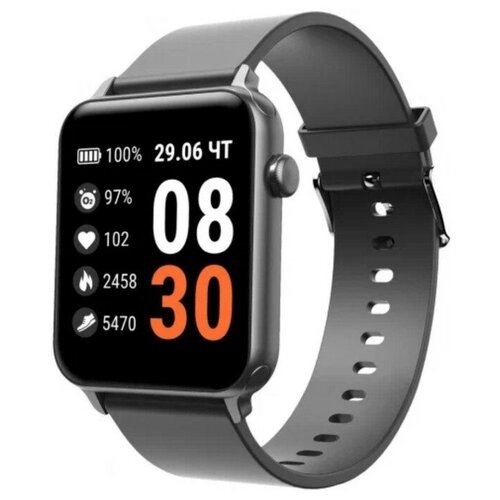 Умные часы GEOZON Leader черный 319200₽