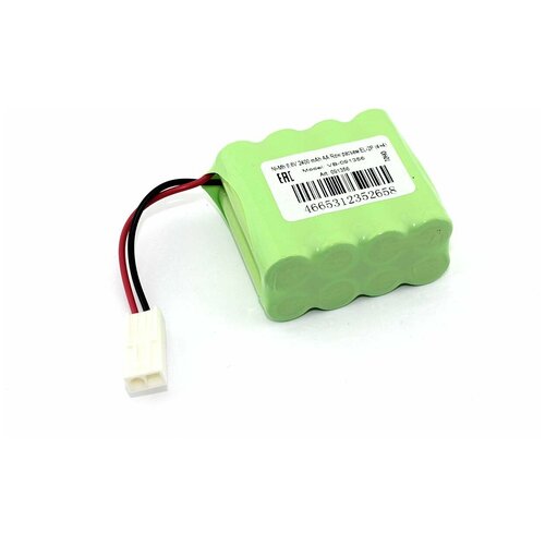 Аккумулятор Ni-Mh 9.6V 2400 mAh AA Row разъем EL-2P (4+4) 4 8v 2400mah ni mh battery group rc toy electric lighting aa 4 8 v 2400 battery for rc toys