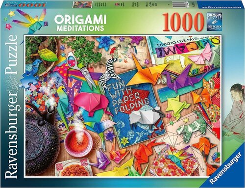 Пазл Ravensburger 1000 деталей: Медитации оригами