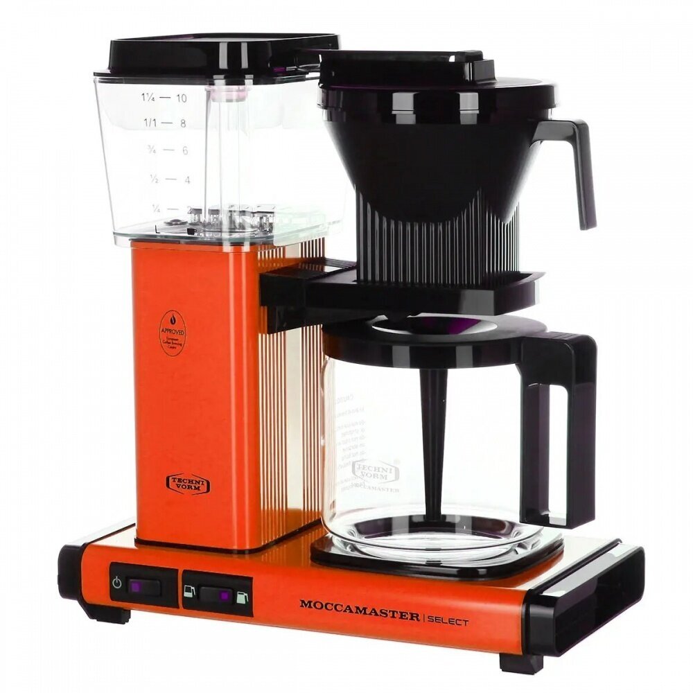 Профессиональная капельная кофеварка Moccamaster KBG Select, оранжевый, 53986 - фотография № 14
