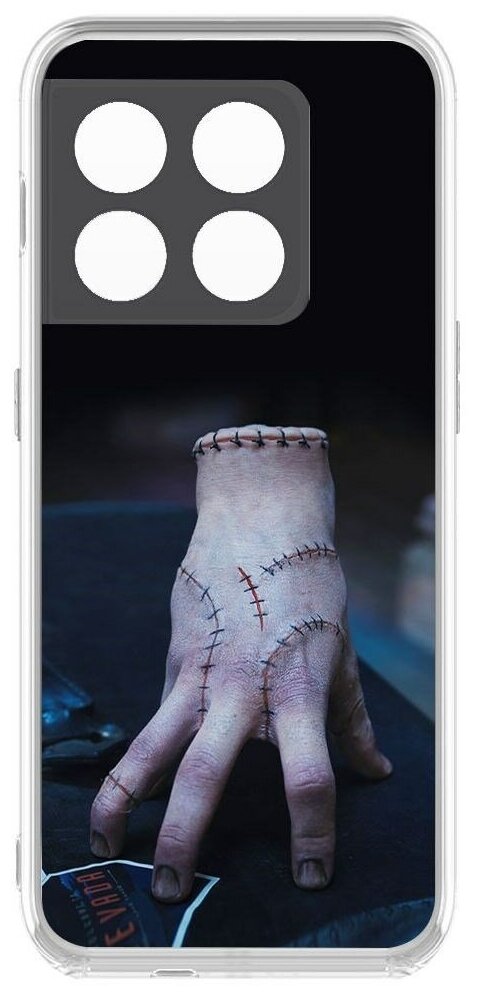 Чехол-накладка Krutoff Clear Case Уэнсдей Аддамс - Вещь для OnePlus 10 Pro