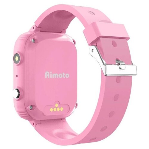 Детские смарт-часы Aimoto Lite, 1.44, 2G, звонки, SOS, история перемещений, сообщения, розовые смарт часы розовые с беспроводной зарядкой