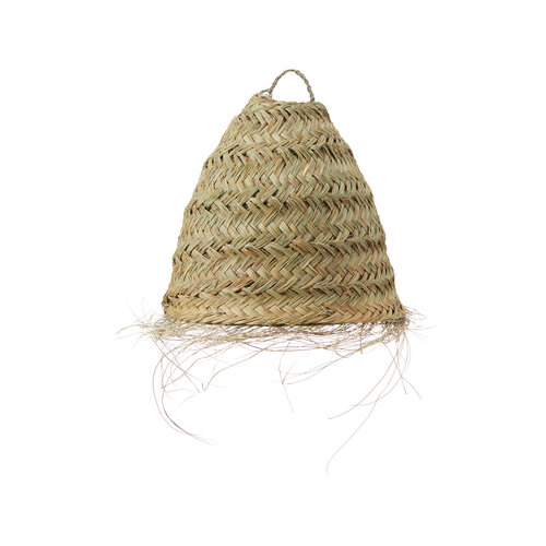 Марокканский плетёный абажур из стеблей Халфа 