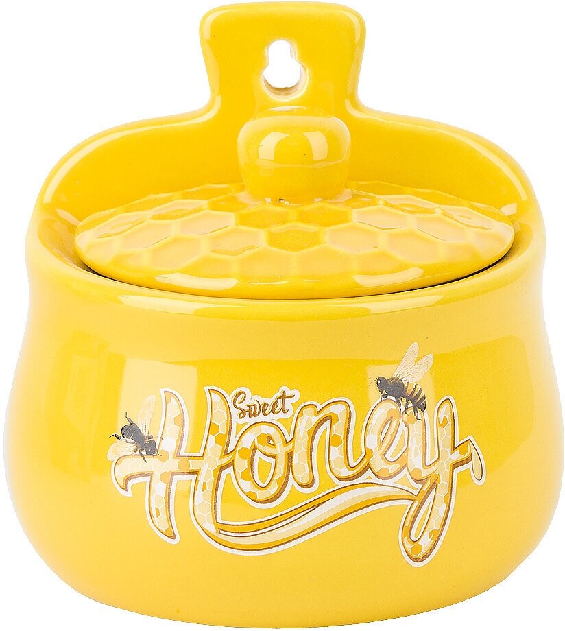 Солонка навесная Honey, Dolomite керамика, 12,5х8х12,5 см