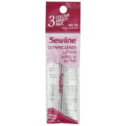 Набор запасных грифелей Sewline 3 цвета, 0,9 мм,