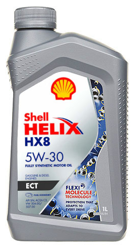 Моторное масло Shell Helix HX8 ECT 5W-30 1л