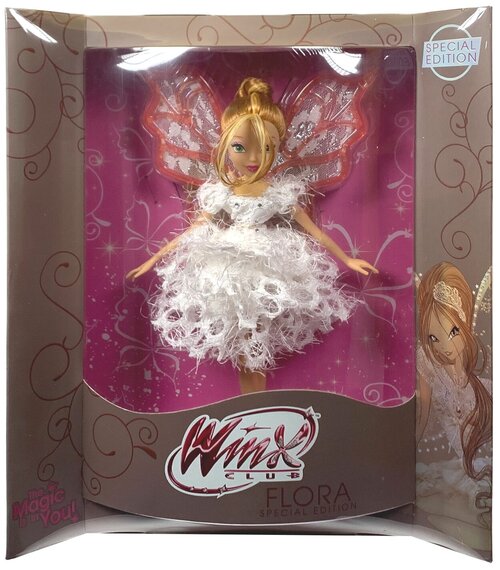 Кукла Винкс клаб Флора из серии Специальное издание 2015 Winx club Special edition Flora