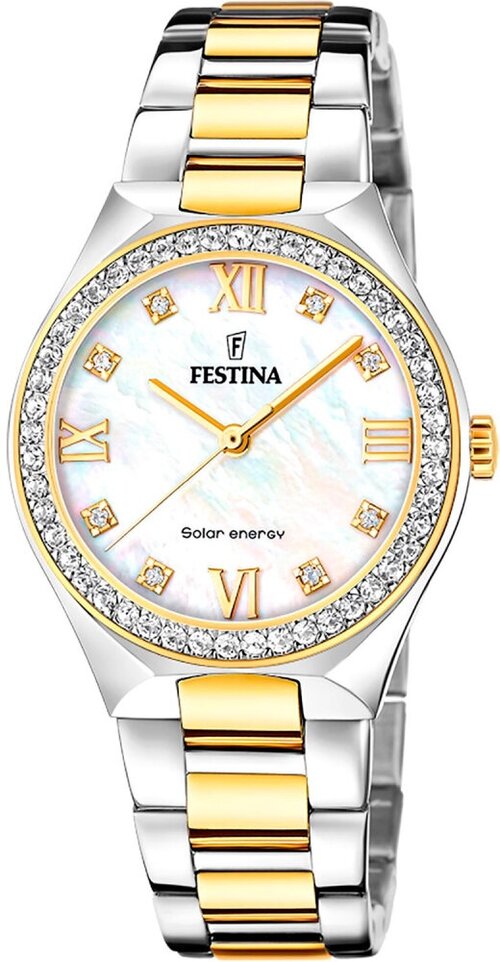 Наручные часы FESTINA Solaris, белый, серебряный