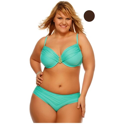 102-538/5N-620109 Купальник-бикини Bahama plus size RU52D