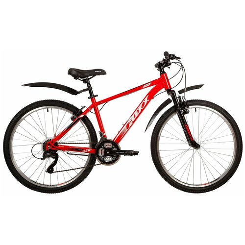 Горный (MTB) велосипед Foxx Aztec 27.5 (2022) красный 16 (требует финальной сборки) горный mtb велосипед foxx aztec d 26 2020 красный 16 требует финальной сборки