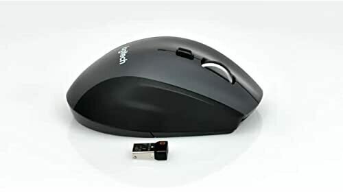 Мышь беспроводная Logitech M705 чёрный серебристый USB 910-001949 - фото №16