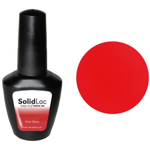 Nail Creation Гель-лак для ногтей SolidLac, 15 мл, цвет Viva Glam