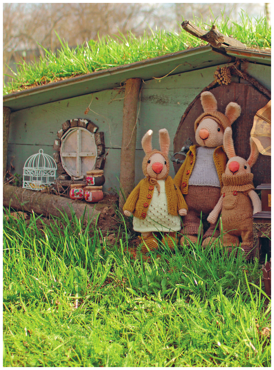 Вязаное счастье семейства Кроликовых. Больше чем АМИГУРУМИ + уникальные наряды на все случаи жизни - фото №10