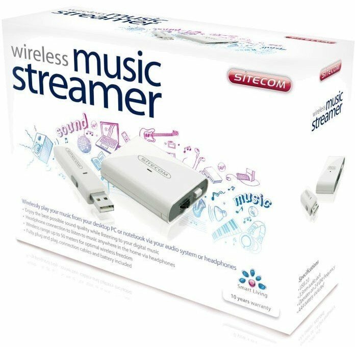 Медиа транслятор Sitecom Wireless Music Streamer WL-061