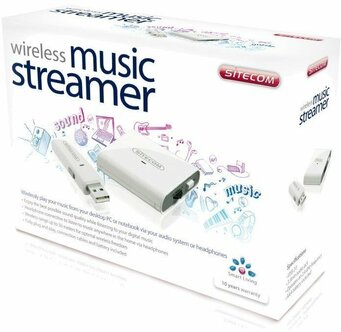 Характеристики модели Медиа транслятор Sitecom Wireless Music Streamer WL-061 на Яндекс Маркете