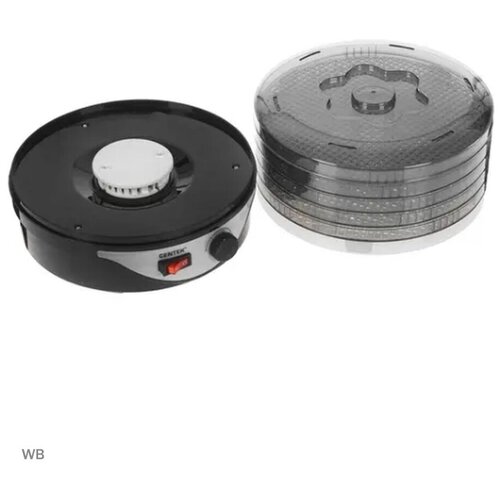 Сушилка для овощей Centek CT-1658 Черный объем 4 л 270Вт 5 поддонов механическое управление 322800₽